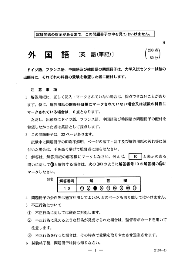 High School Students - National Center Test Preparation